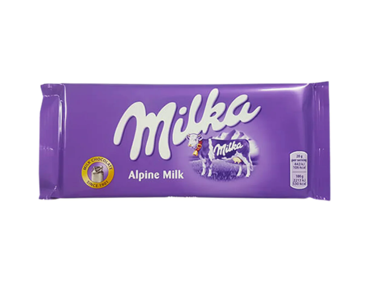 Milka alpine milk