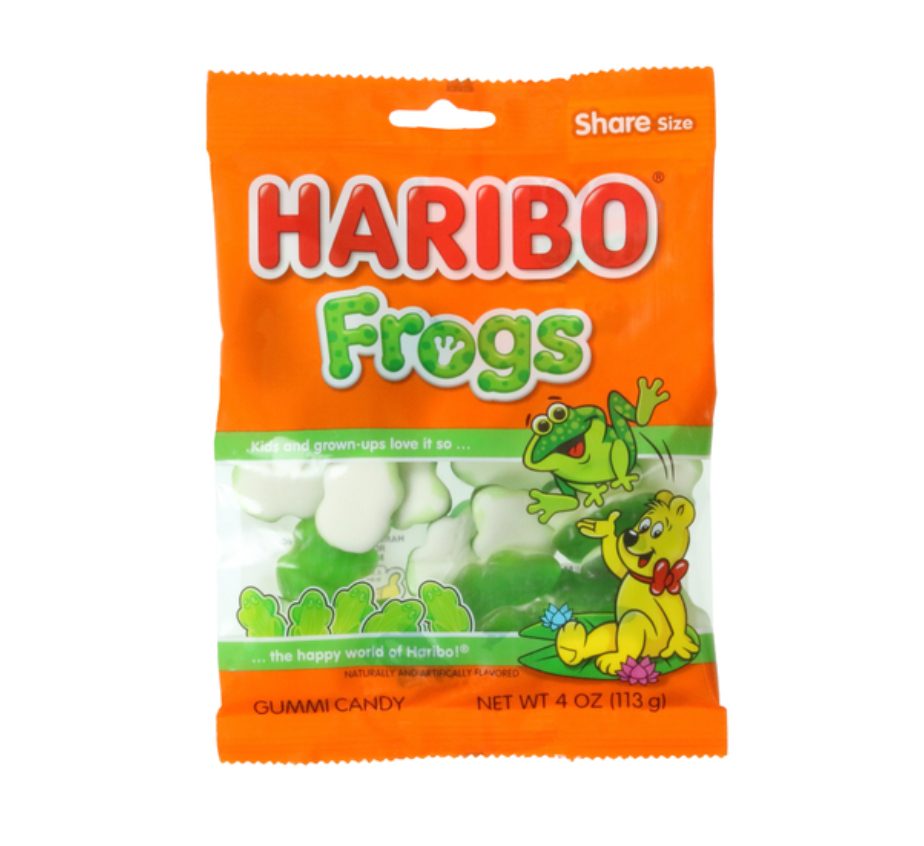 Haribo Frogs,4oz