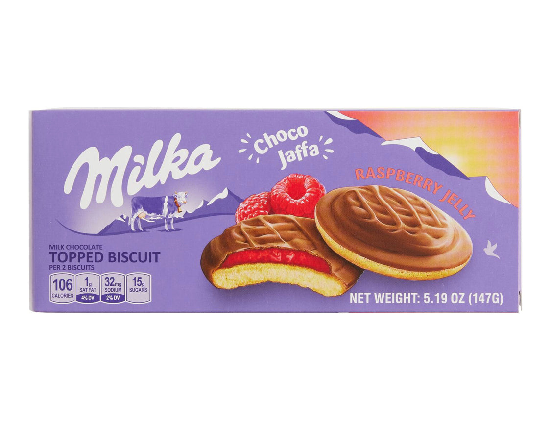 Milka Jaffa Choco Raspberry Jelly Cookies