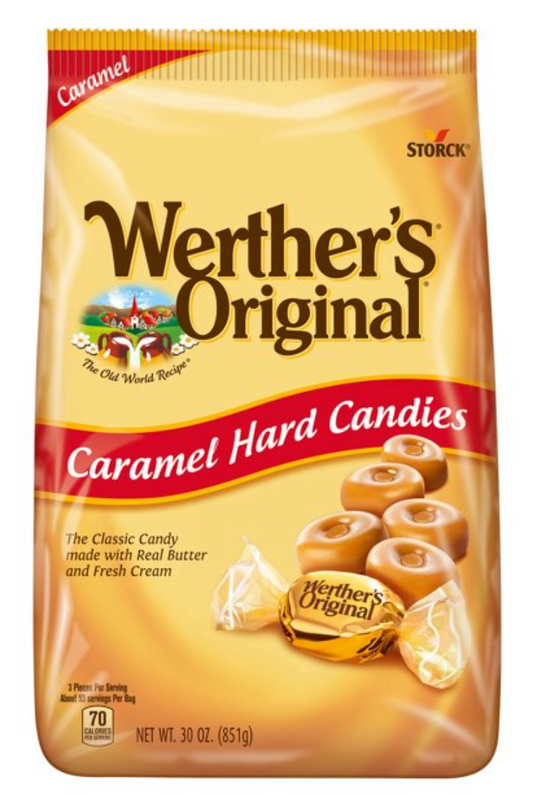 Werther's Original Hard Caramel, 30 Oz