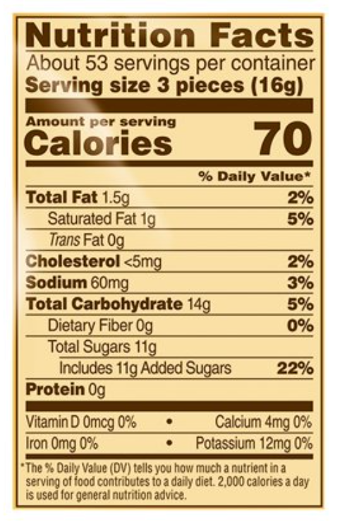 Werther's Original Hard Caramel, 30 Oz